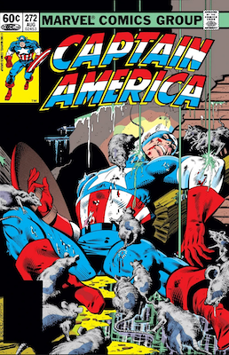 Origin and First Appearance, Vermin, Captain America #272, Marvel Comics, 1982. Click for value