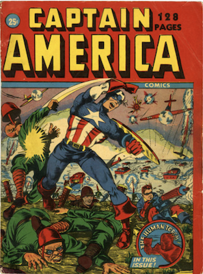 Captain America 128-Page Issue: Extremely rare comic book!