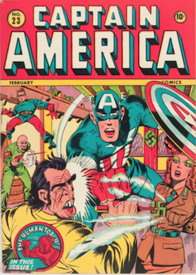 Captain America Comics #23. Click for current values.