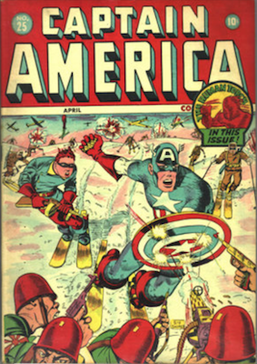 Captain America Comics #25. Click for current values.