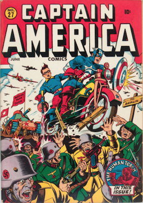 Captain America Comics #27. Click for current values.