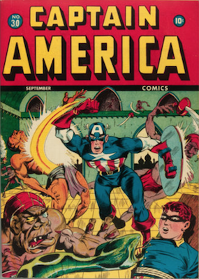 Captain America Comics #30. Click for current values.