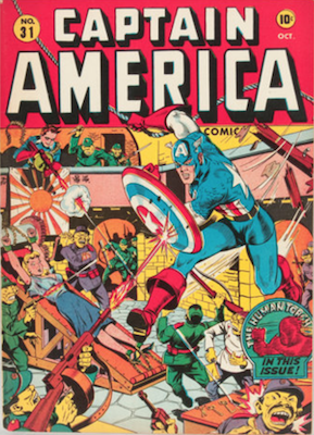 Captain America Comics #31. Click for current values.