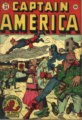 Captain America Comics #34. Click for current values.