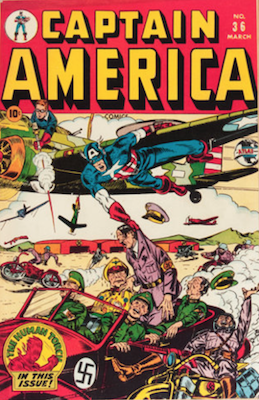 Captain America Comics #36. Click for current values.