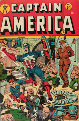 Captain America Comics #51. Click for current values.
