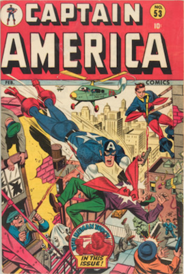Captain America Comics #53. Click for current values.