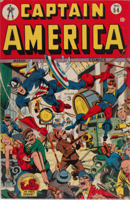 Captain America Comics #54. Click for current values.