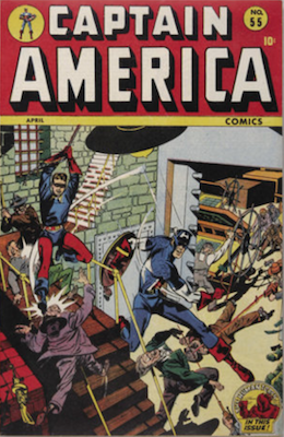 Captain America Comics #55. Click for current values.