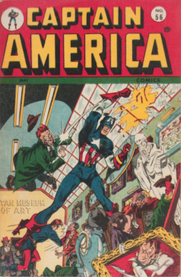 Captain America Comics #56. Click for current values.