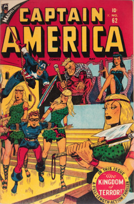 Captain America Comics #62. Click for current values.