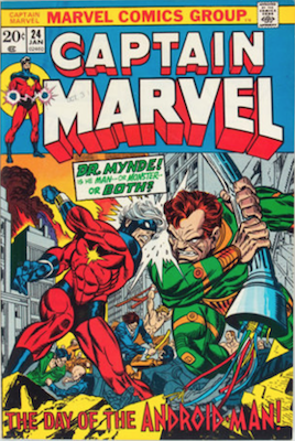 Captain Marvel #24. Click for current values.