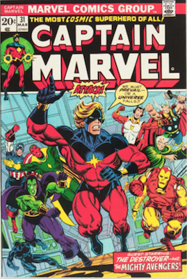 Captain Marvel #31. Click for current values.