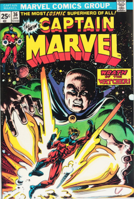 Captain Marvel #36. Click for current values.