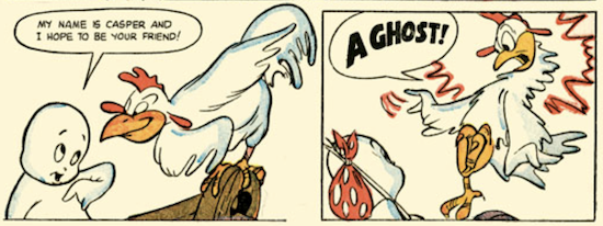 Casper the Friendly Ghost 1: Casper's first scare