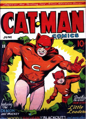 Cat-Man Comics #11. Click for current values.