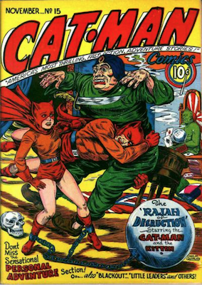 Cat-Man Comics #15. Click for current values.