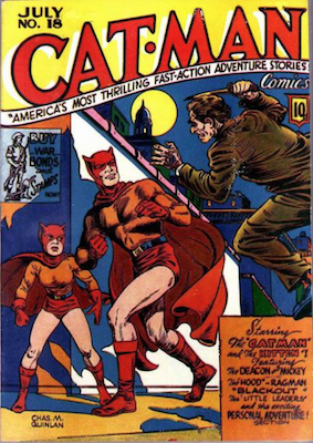 Cat-Man Comics #18. Click for current values.