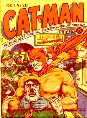 Cat-Man Comics #20. Click for current values.