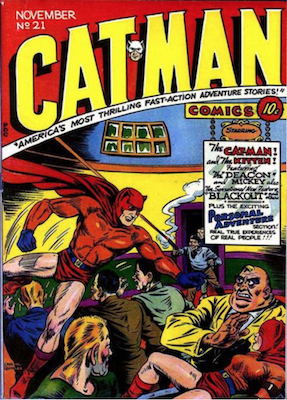 Cat-Man Comics #21. Click for current values.