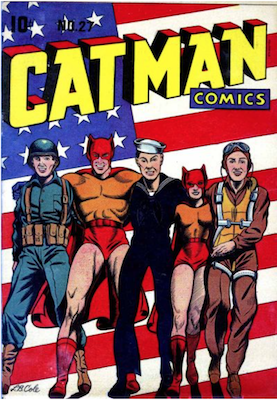 Cat-Man Comics #27. Click for current values.