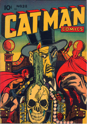 Cat-Man Comics #28. Click for current values.