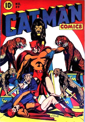 Cat-Man Comics #29. Click for current values.