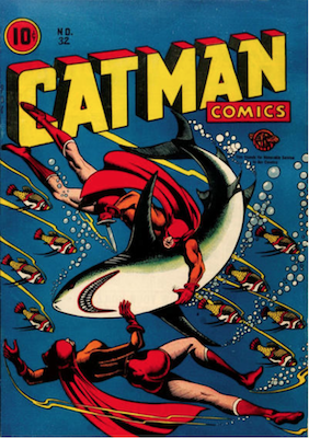 Cat-Man Comics #32. Click for current values.