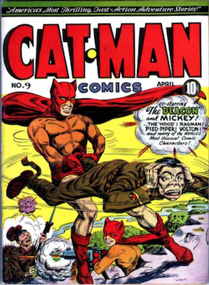 Cat-Man Comics #9. Click for current values.