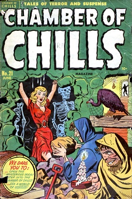 Chamber of Chills #21 (1951): First issue in this classic series of horror comic books. Click for value