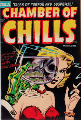 Chamber of Chills #19. Click to read more about PreCode horror comics (opens in new tab)