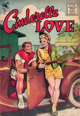Cinderella Love #29: Matt Baker cover. Click for values