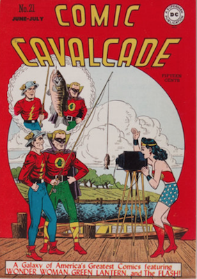 Comic Cavalcade #21. Click for current values.