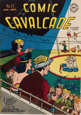 Comic Cavalcade #22. Click for current values.
