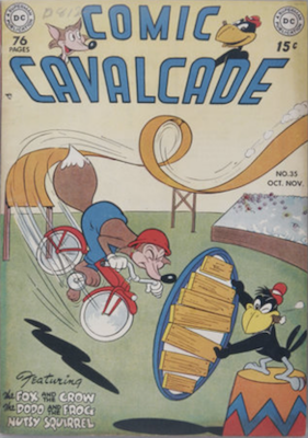 Comic Cavalcade #35. Click for current values.
