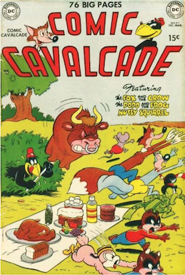 Comic Cavalcade #43. Click for current values.