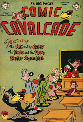 Comic Cavalcade #45. Click for current values.