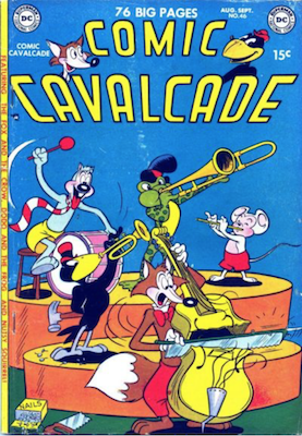 Comic Cavalcade #46. Click for current values.