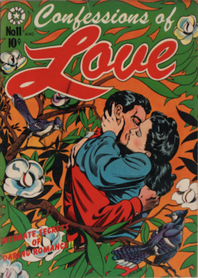 Confessions of Love #11: L. B. Cole cover. Click for values
