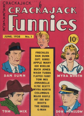 Crackajack Funnies #1 (1938). Click for values