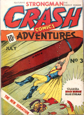 Crash Comics #3. Click for current values.