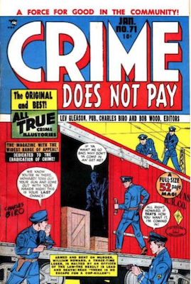 Crime does not Pay #71. Click for current values.