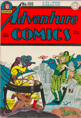 Adventure Comics #100: Click for values