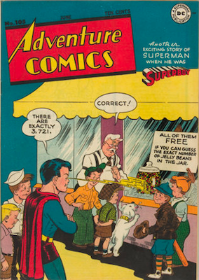 Adventure Comics #105: Click for values