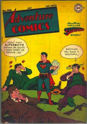 Adventure Comics #106: Click for values