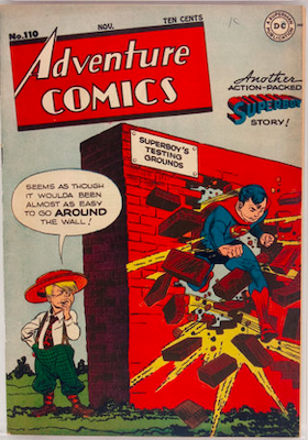 Adventure Comics #110: Click for values