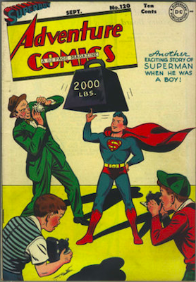 Adventure Comics #120: Click for values