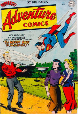 Adventure Comics #157: Click for values