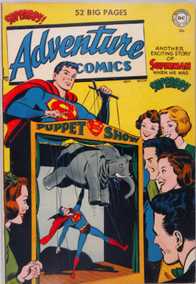 Adventure Comics #158: Click for values