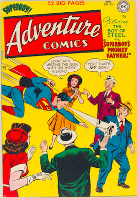 Adventure Comics #163: Click for values